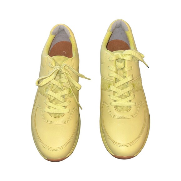 O BY EVERLANE THE TRAINER Unisex Sneakers Yellow Leather F M